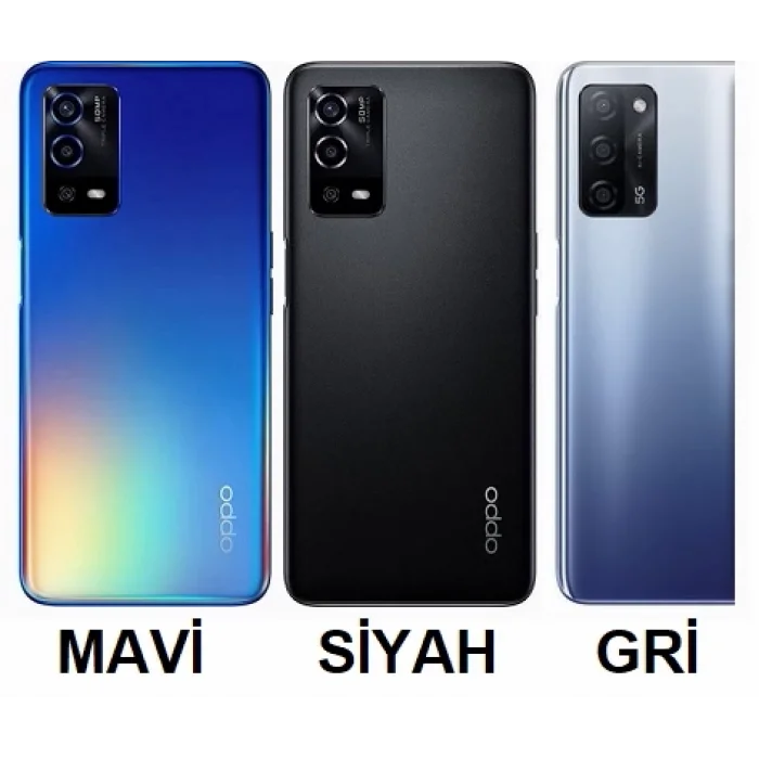 Oppo A55 (CPH2325) Arka Kapak Pil Kapağı