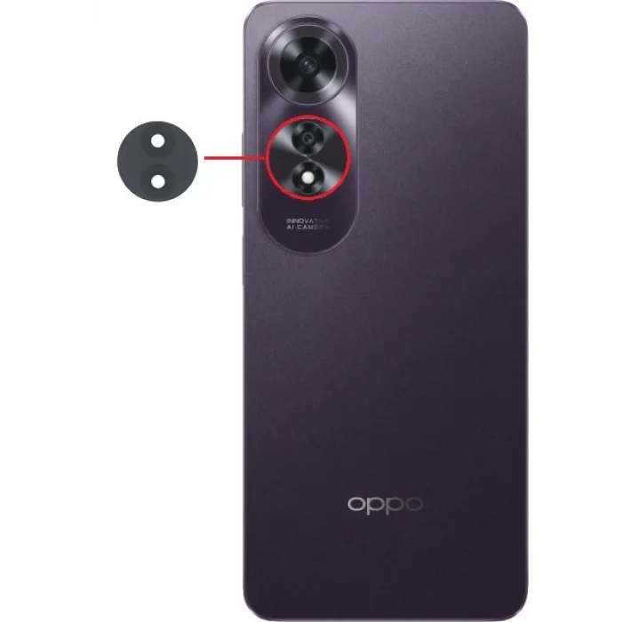 Oppo A60 (CPH2631) Kamera Camı Alt
