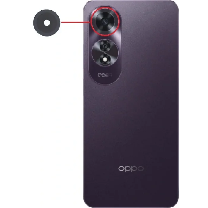 Oppo A60 (CPH2631) Kamera Camı Üst