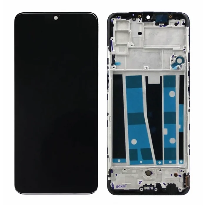 Oppo A91 (CPH2021) Lcd Ekran + Dokunmatik Çıtalı