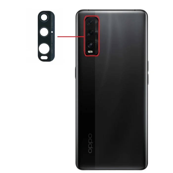 Oppo Find X2 (CPH2023) Kamera Camı