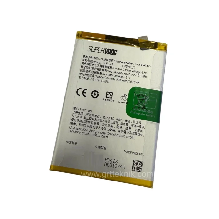 Oppo Reno 11 FS (CPH2687) Batarya 5000 mAh