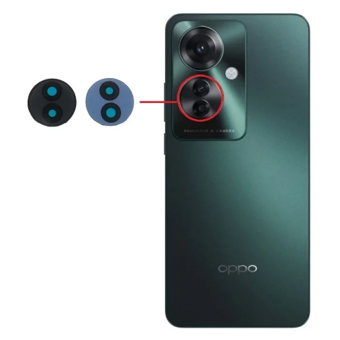 Oppo Reno 11F 5G (CPH2603) Kamera Camı Alt