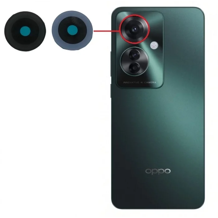 Oppo Reno 11F 5G (CPH2603) Kamera Camı Üst