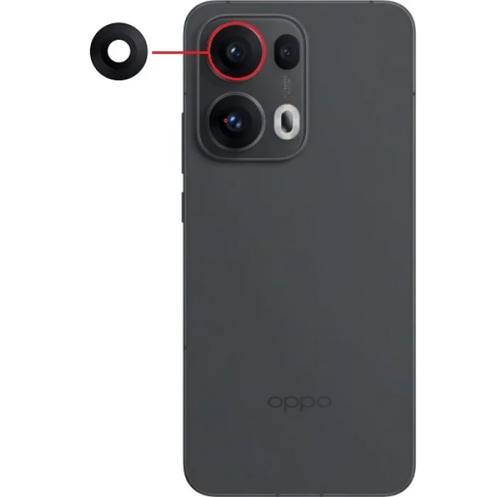 Oppo Reno 13 Pro 5G (CPH2697) Kamera Camı Üst