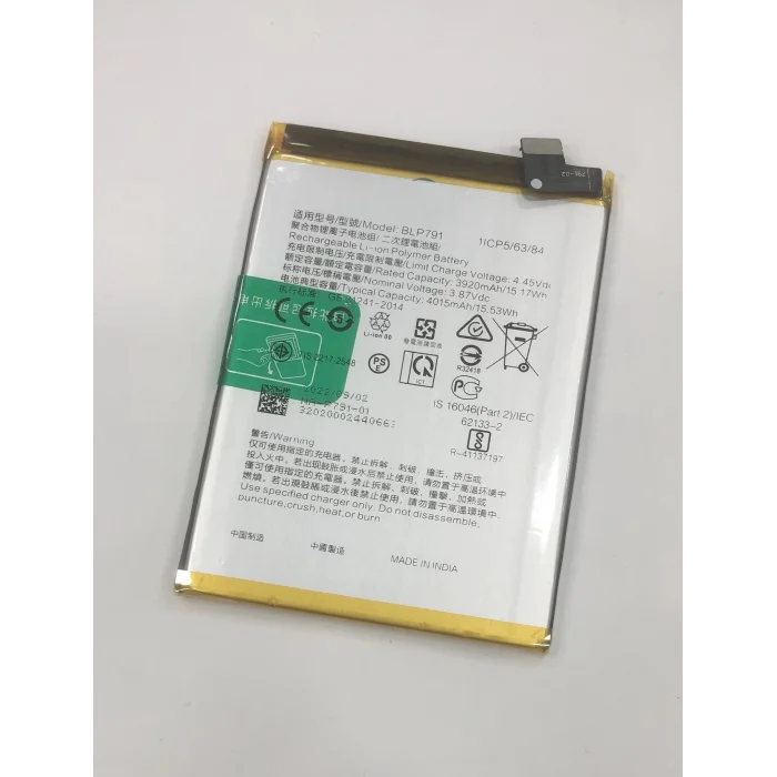 Oppo Reno 4 (CPH2113) Batarya 4015 mAh