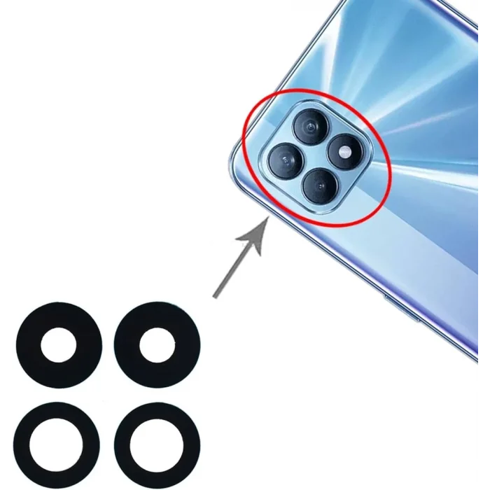 Oppo Reno 4 Lite (CPH2125) Kamera Camı