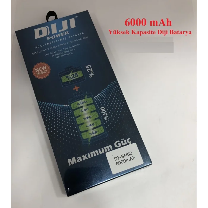 Poco M3 Batarya Diji (6000 mAh)