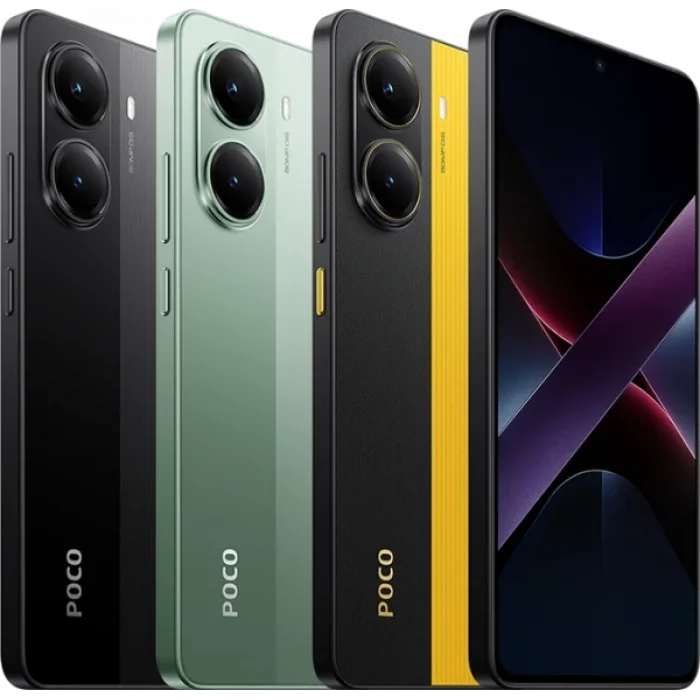 Poco X7 Pro Kamera Camı Çerçeveli Full