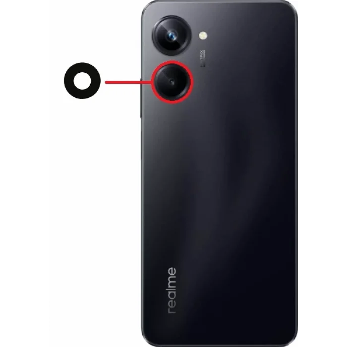 Realme 10 Pro Kamera Camı Alt