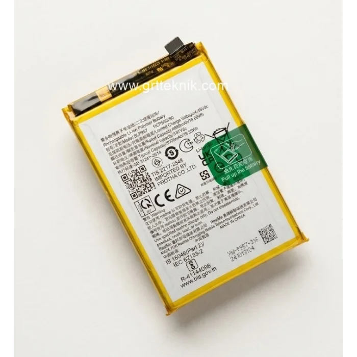 Realme 10 (RMX3630) Batarya 5000 mAh