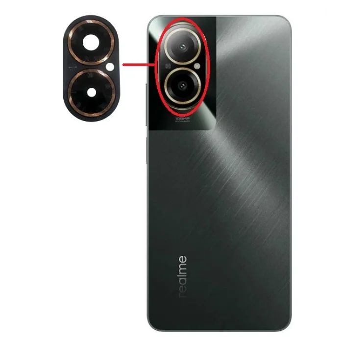 Realme 12 Lite (RMX3890) Kamera Camı