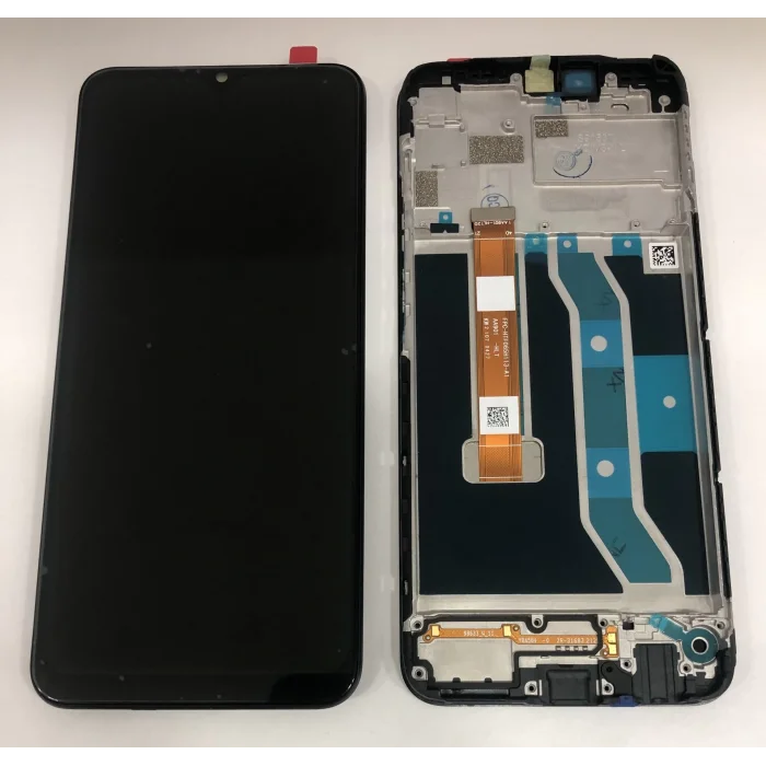 Realme C25s (RMX3195) Lcd Ekran + Dokunmatik Çıtalı