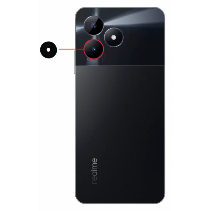 Realme C53 (RMX3760) Kamera Camı Alt
