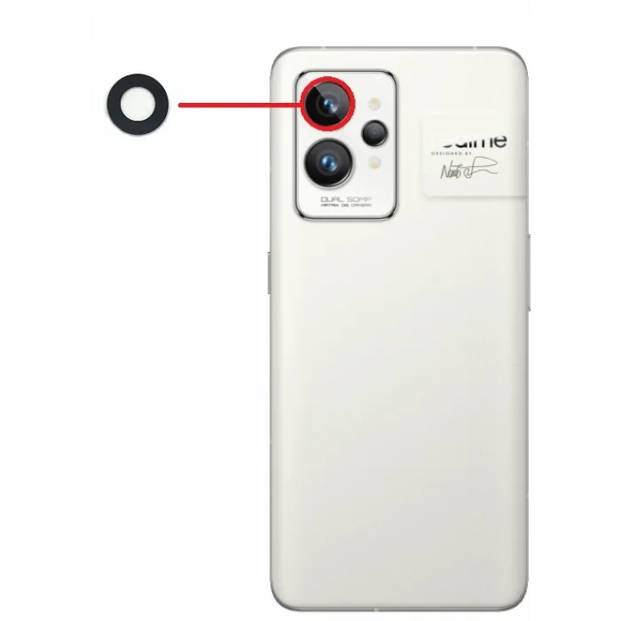 Realme GT 2 Pro (RMX3301) Kamera Camı Üst