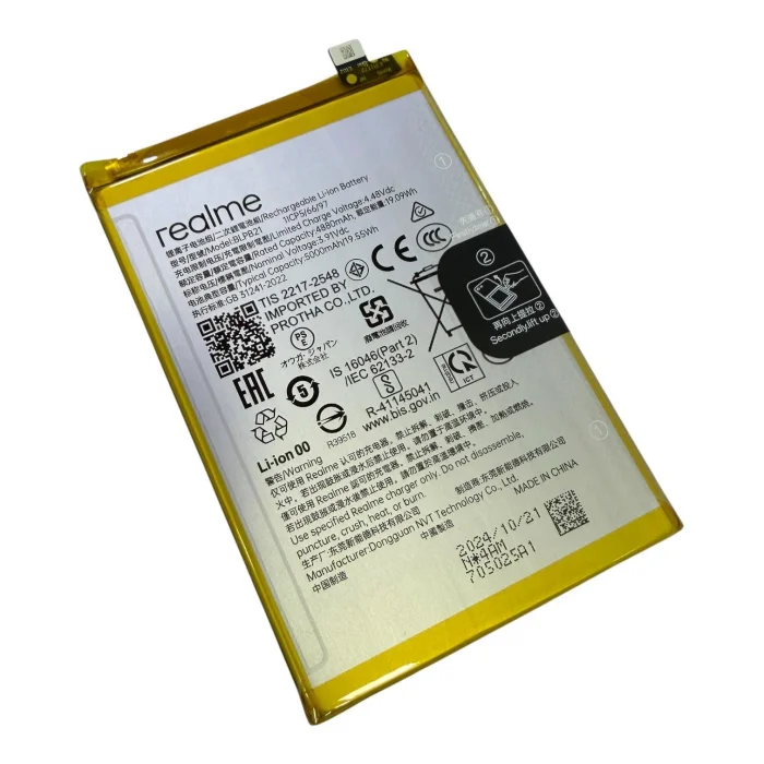 Realme Note 60 (RMX3933) Batarya 5000 mAh Orjinal Servis