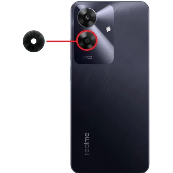 Realme Note 60 (RMX3933) Kamera Camı Alt