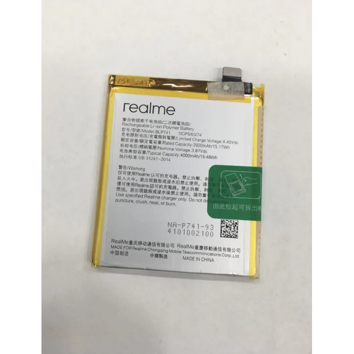 Realme X2 (RMX1993) Batarya 4000 mAh