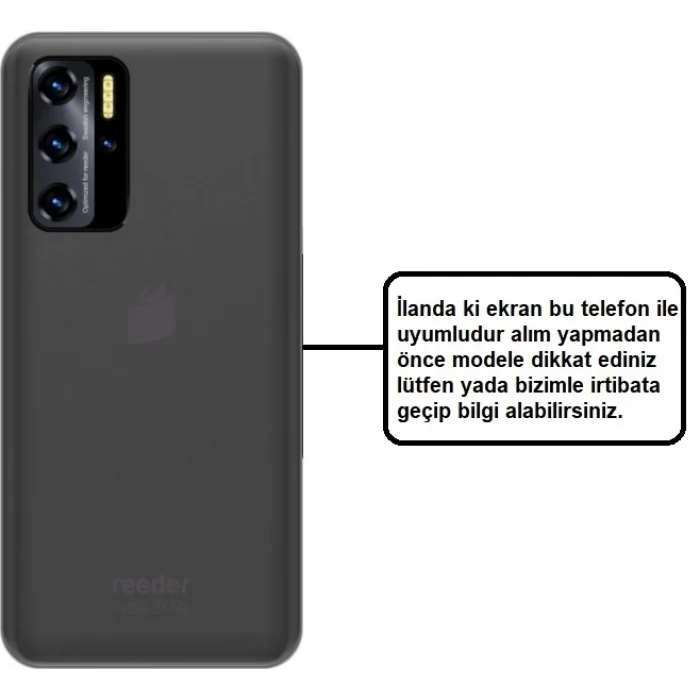 Reeder P13 Blue 2021 Lcd Ekran + Dokunmatik Full.