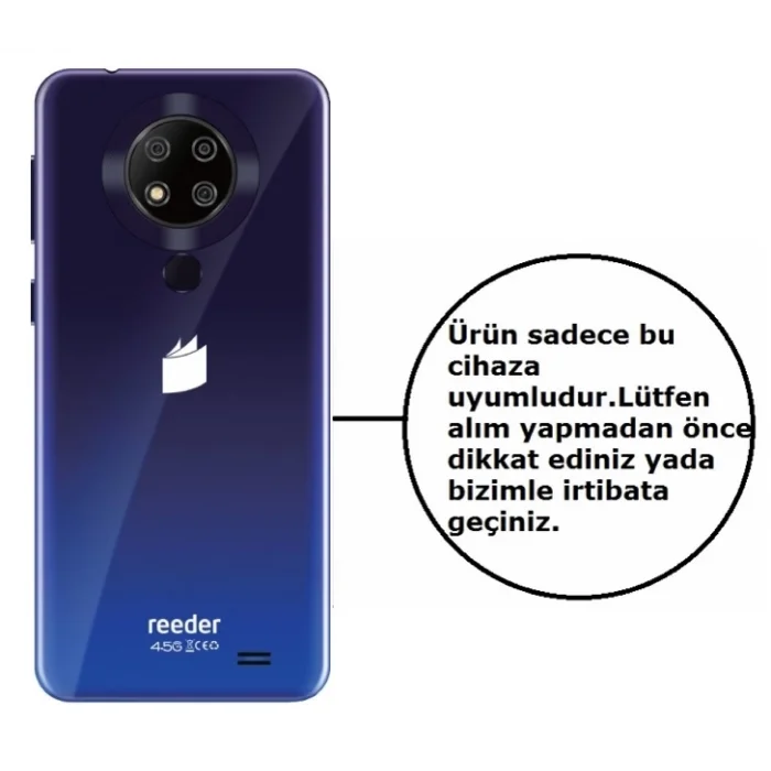Reeder P13 Blue Max 2020 Şarj Soketi + Mikrofon Full