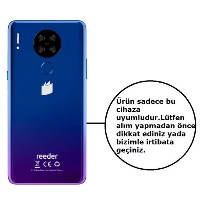 Reeder P13 Blue Max Lite Power On Off Yan Ses Film Flex