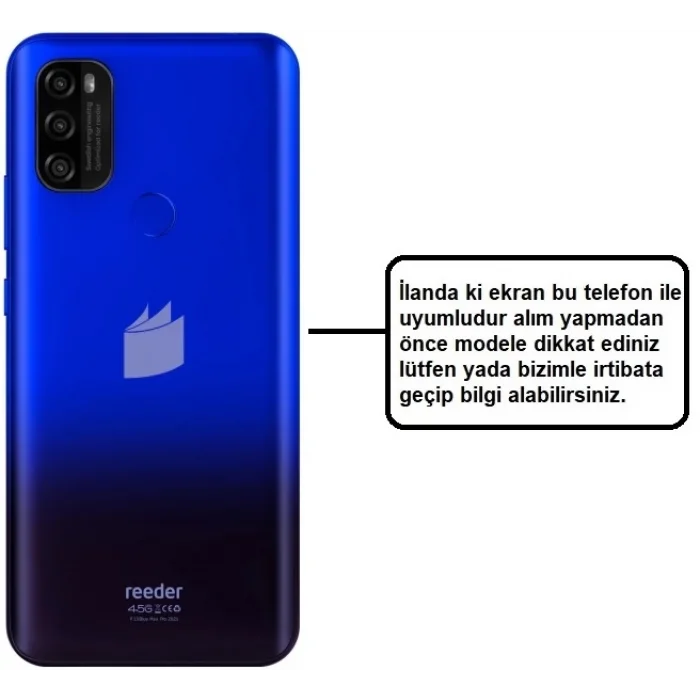 Reeder P13 Blue Max Pro 2021 Lcd Ekran + Dokunmatik Full.