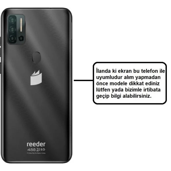 Reeder P13 Blue Max Pro Lcd Ekran + Dokunmatik Full.