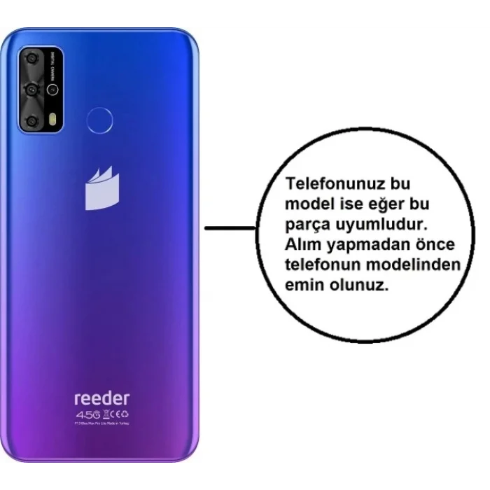 Reeder P13 Blue Max Pro Lite Batarya