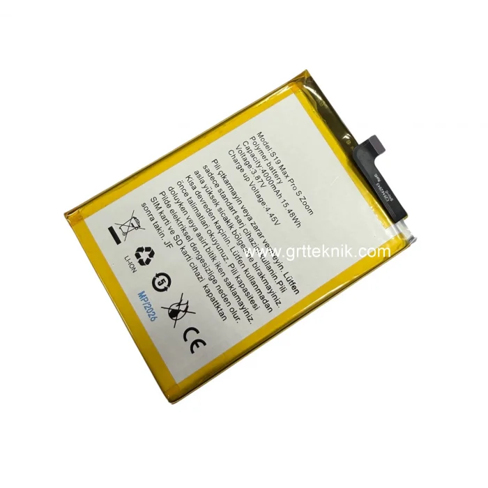 Reeder S19 Max Pro S Zoom Batarya (4000 mAh)