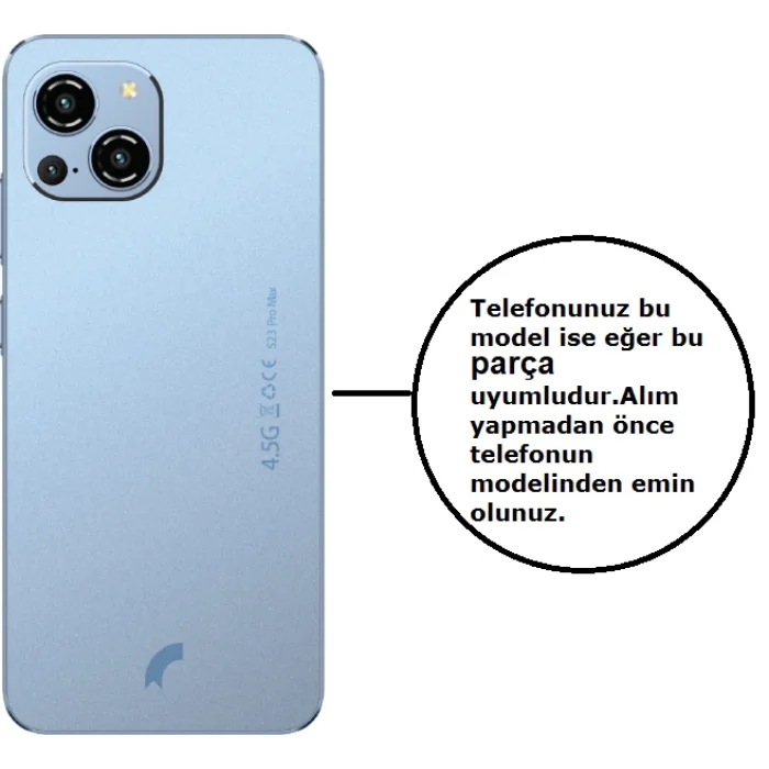 Reeder S23 Pro Max Şarj Soketi + Mikrofon Full