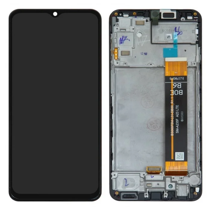 Samsung A235F Galaxy A23 Lcd Ekran + Dokunmatik Çıtalı Orjinal