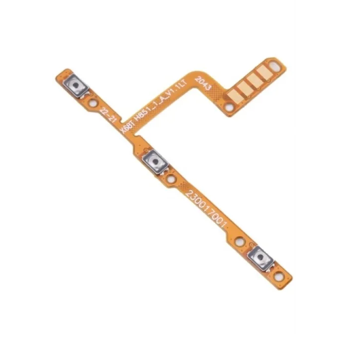 Tecno Camon 16 Premier (CE9) Power On Off Yan Ses Film Flex