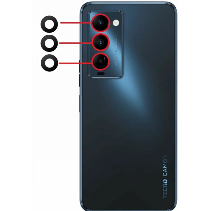 Tecno Camon 18 Premier (CH9n) Kamera Camı