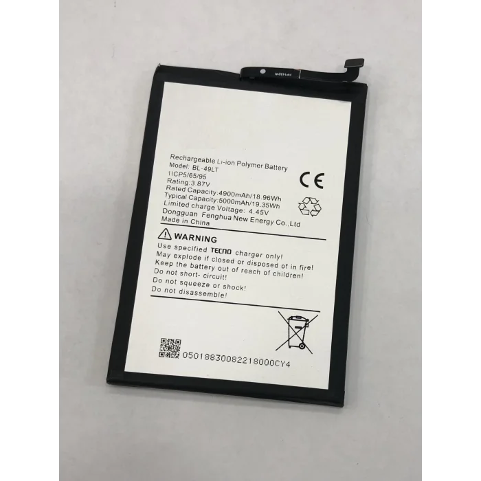 Tecno Camon 19 (CI6n) Batarya (5000 mAh)