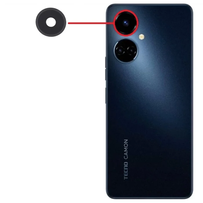Tecno Camon 19 Kamera Camı Üst