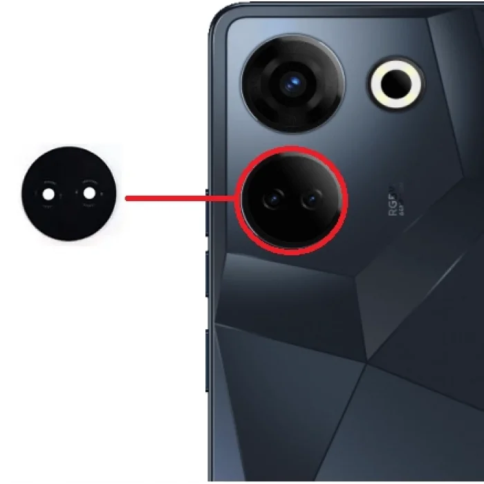 Tecno Camon 20 Kamera Camı Alt