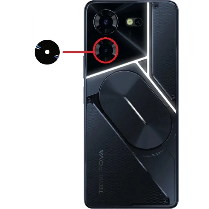Tecno Pova 5 Pro Kamera Camı Alt