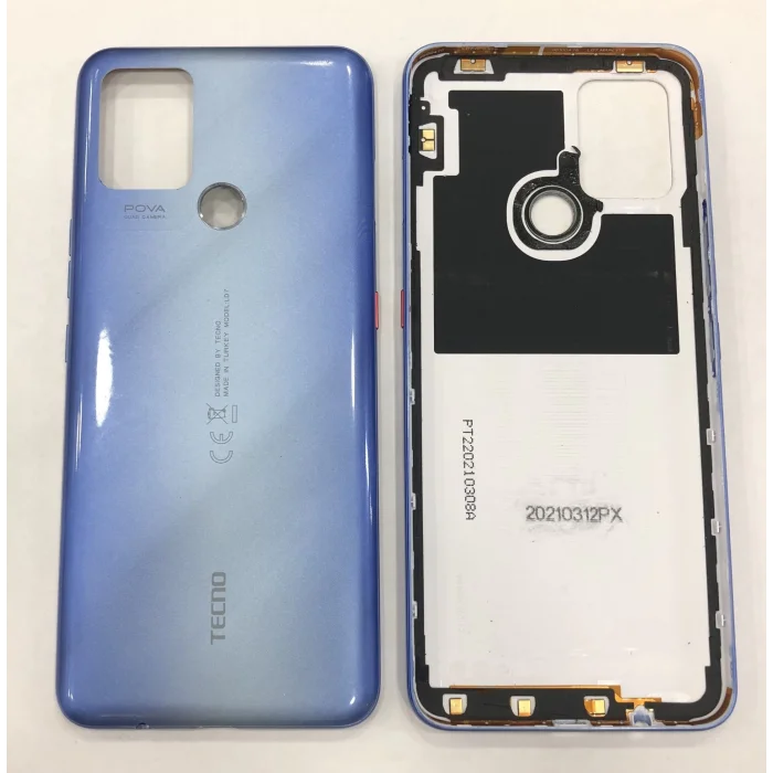 Tecno Pova (LD7) Kasa Arka Kapak Pil Kapağı Orjinal Çıkma