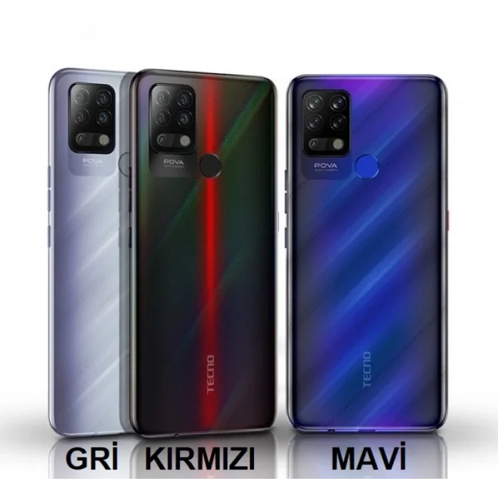 Tecno Pova (LD7) Kasa Arka Kapak Pil Kapağı Orjinal Çıkma