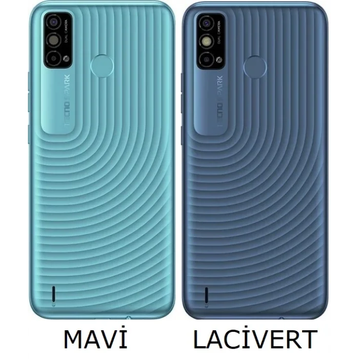 Tecno Spark 6 Go 2021 Kasa Arka Kapak Pil Kapağı Orjinal Çıkma