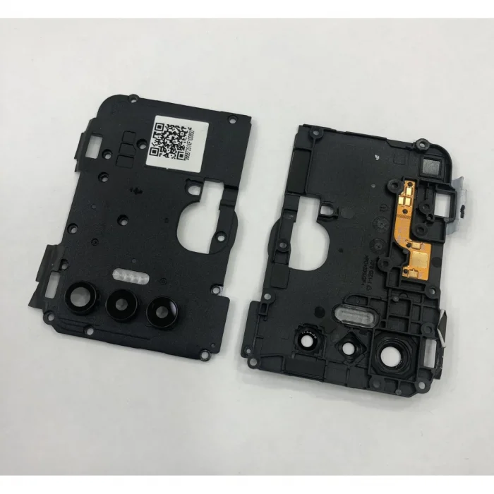 Tecno Spark 7 Pro (KF8) Kamera Camı + Ana Kart Kapağı Full