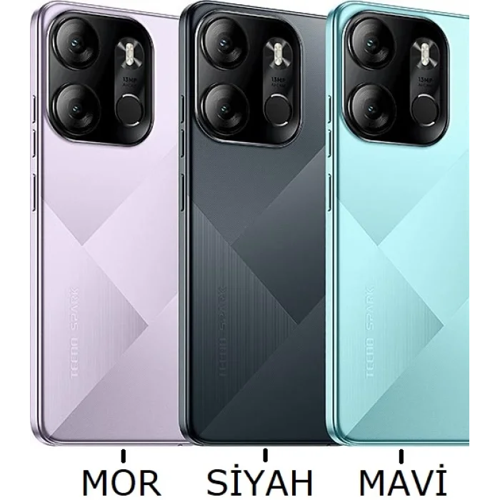 Tecno Spark Go 2023 (BF7n) Kasa Arka Kapak Pil Kapağı Orjinal Çıkma