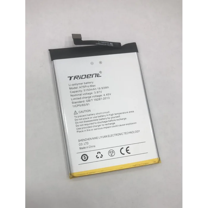 Trident A75 Promax Batarya (5150 mAh) Orjinal