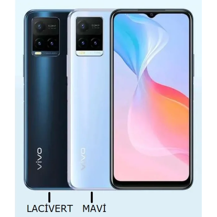Vivo Y21s (V2110) Arka Kapak Pil Kapağı Orjinal Çıkma
