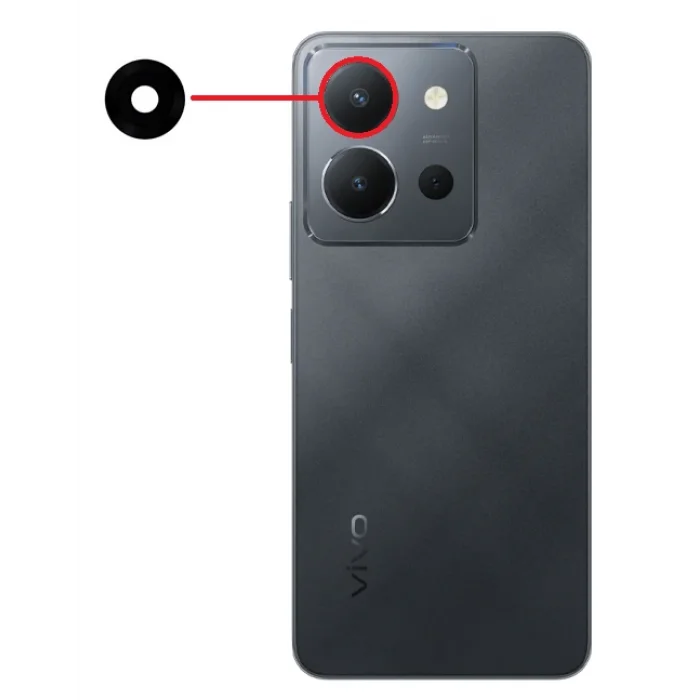 Vivo Y36 Kamera Camı Üst