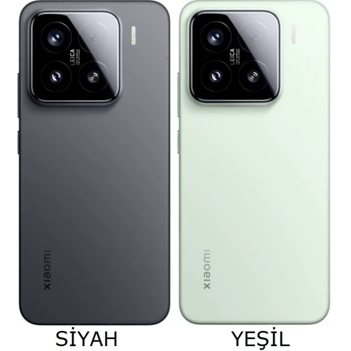 Xiaomi 15 Arka Kapak Pil Kapağı Orjinal