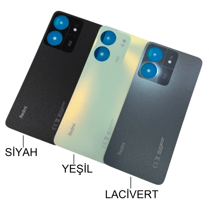 Xiaomi Redmi 13C Arka Kapak Pil Kapağı Orjinal