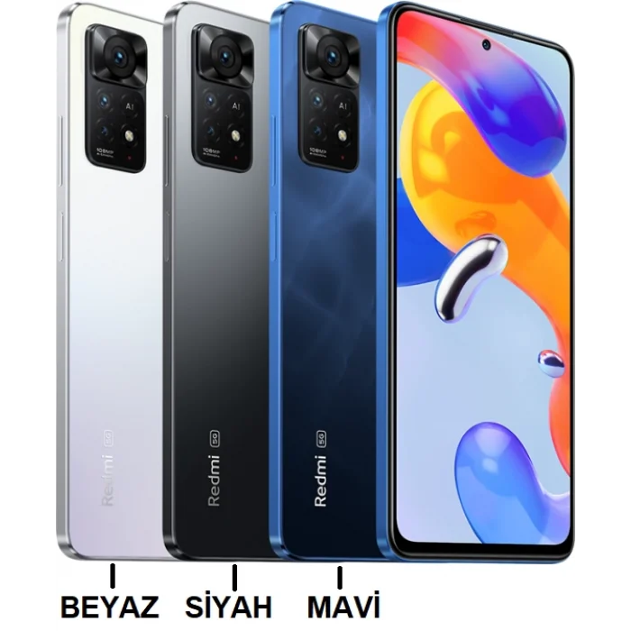 Xiaomi Redmi Note 11 Pro 5G Arka Kapak Pil Kapağı