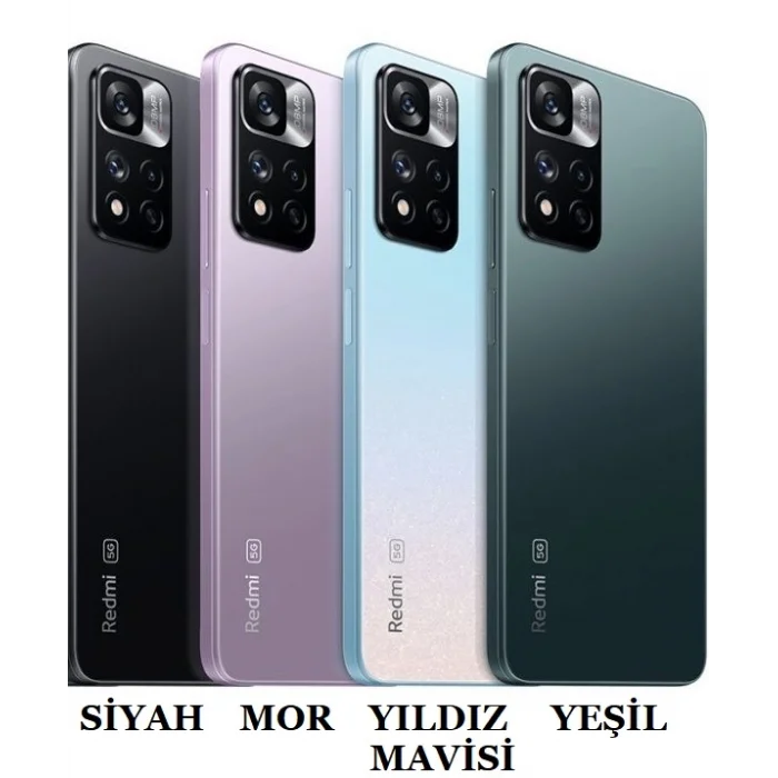 Xiaomi Redmi Note 11 Pro Plus Arka Kapak Pil Kapağı