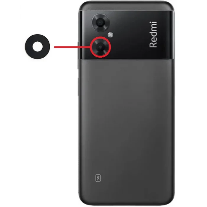 Xiaomi Redmi Note 11R Kamera Camı Alt